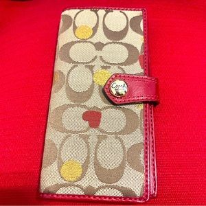 Multicolor Coach Wallet